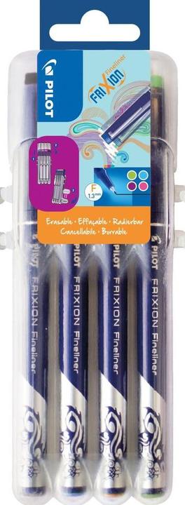 Image du produit Pilot Fineliner FriXion 1.3mm Stand (Multicolore, 4 x)