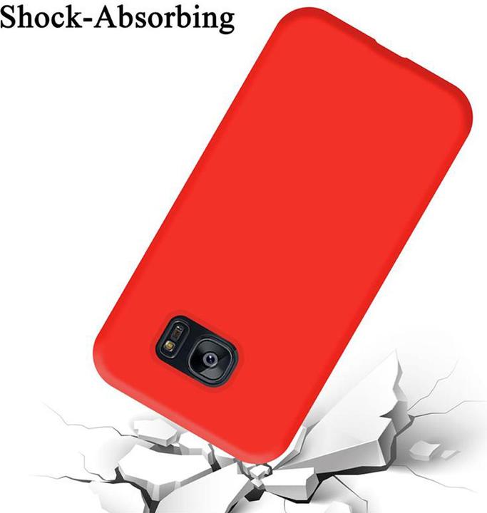 Produktbild Cadorabo TPU Liquid Silicone Case Cover (Samsung Galaxy S7 Edge)