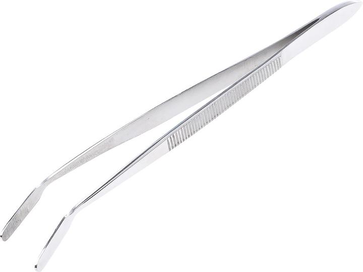 Produktbild Rs Pro Edelstahl Pinzette, Spitze Fein Flach, Geriffelt, 150 mm mm