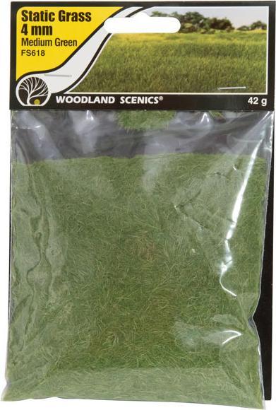 Bachmann Trains 4mm Static Grass Medium Green
