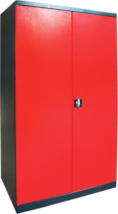 Produktbild Dema Schrank "XXL" anthrazit / rot 110x192x58 (53 cm, 192 cm)