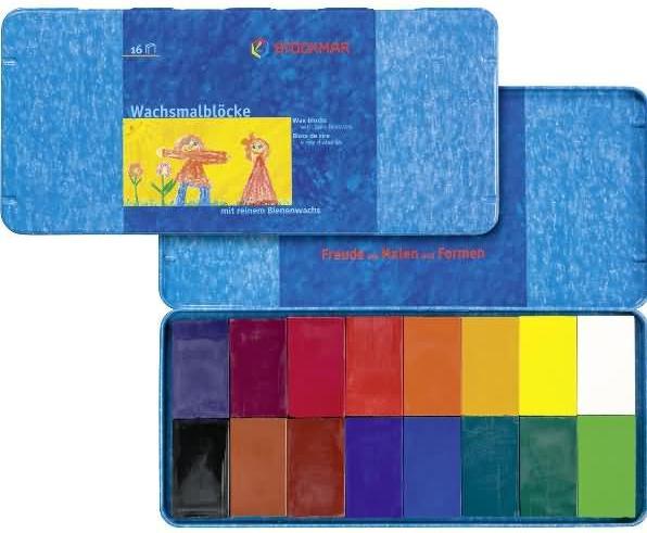 Image du produit Stockmar Bloc de coloration en cire (Multicolore, 16 x)