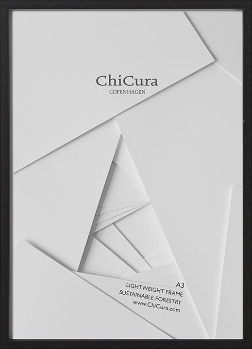 Actual product image ChiCura Holzrahmen - Antireflektierendes Acryl (A3)