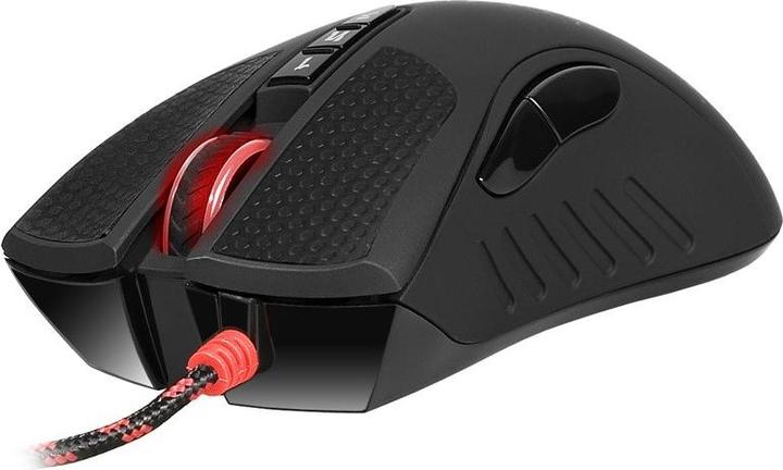 Produktbild A4Tech Bloody A90A Blazing, 6200DPI, optinė, 8kl., su laidu USB, juoda, do gry, V-Track, CORE3 (Kabelgebunden)