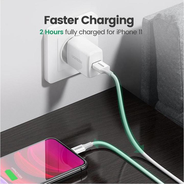 Actual product image Ugreen Lightning to USB-A 2.0 Cable (1 m, USB 2.0)
