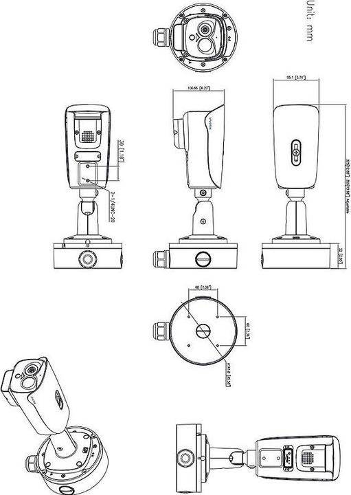 Productafbeelding Vivotek TB9333-E(3.5MM) IP-Thermal Kamera