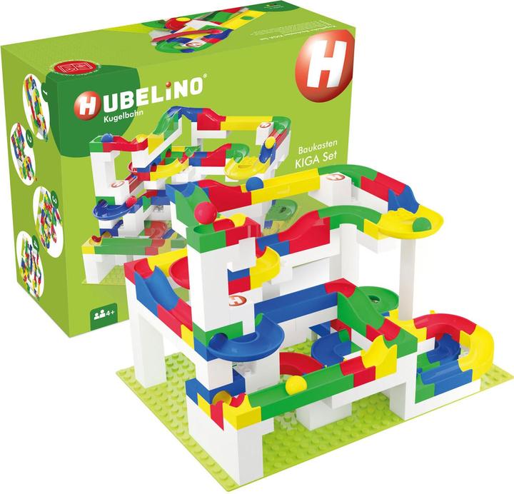 Produktbild Hubelino Kugelbahn: KIGA-Set Baukasten 2018 351 Teile SCHULVER