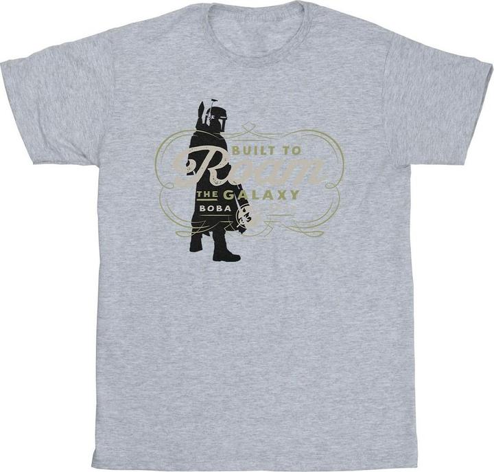 Star Wars The Book Of Boba Fett Built To Roam TShirt (3XL)