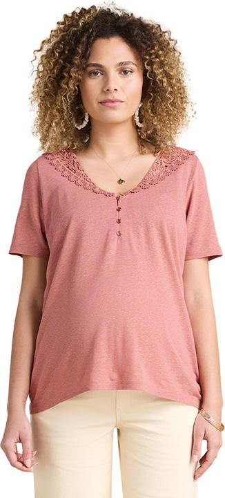 Image du produit Envie de Fraise Wendbares Umstandsshirt mit Makramee-Spitze (W32/L34)