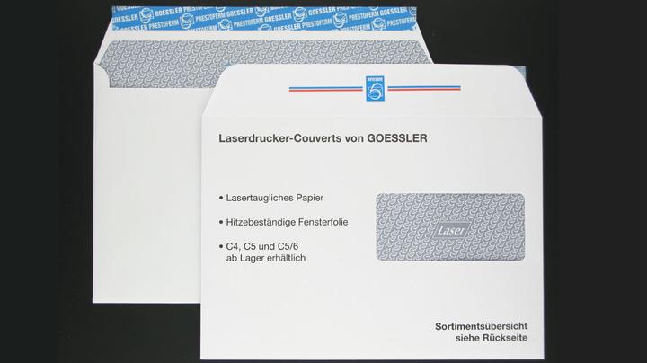 Produktbild Goessler Couvert mit Fenster G-Line Laser C4, Rechts, 250 Stück (C4, 250 x)