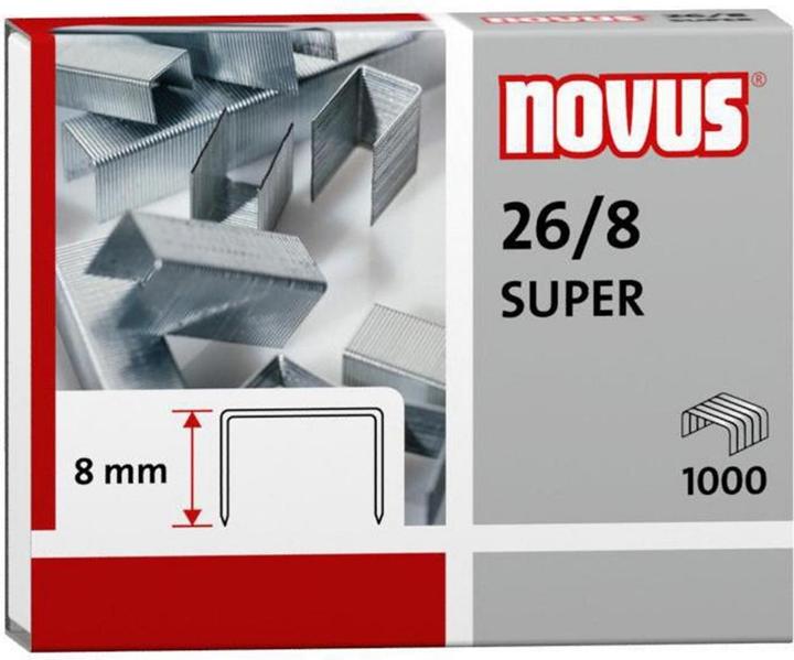 Novus Heftklammern 26/8 Super (1000 x)