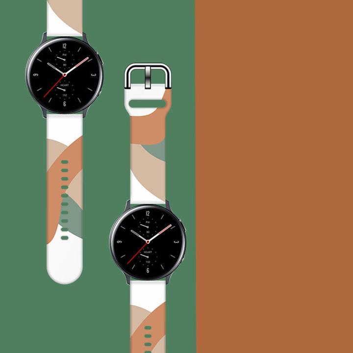 Actual product image Hurtel Strap Moro Band For Samsung Galaxy Watch 42mm Silicone Strap Camo Watch Bracelet (3) (Plastic)