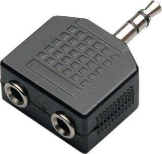 Produktbild Goobay 2x Klinke 3.5 mm Buchse — 3.5 mm Klinke Stecker (Audio Splitter)