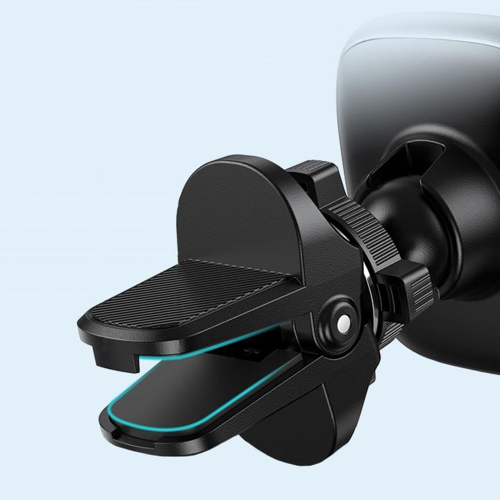 Actual product image Wozinsky WUMTK magnetic phone holder for car air vent - black