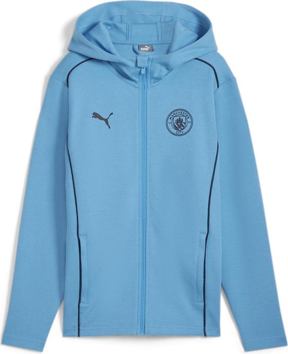 Puma MCFC Casuals con cappuccio Jkt Jr
