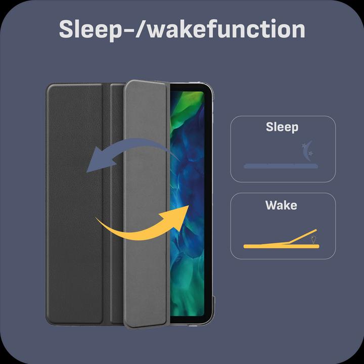 Produktbild Cazy Premium Smart Hülle Kompatibel mit iPad Pro 12.9 2018 (2nd Gen)/iPad Pro 12.9 2020 (4th Gen) - (iPad Pro 12.9 2018 (3. Gen), iPad Pro 12.9 2020 (4. Gen))