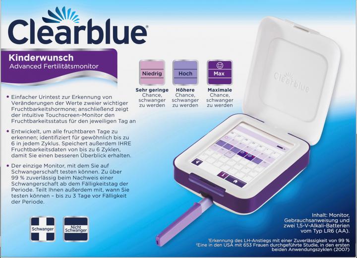 Actual product image Clearblue Fertility Monitor Advanced