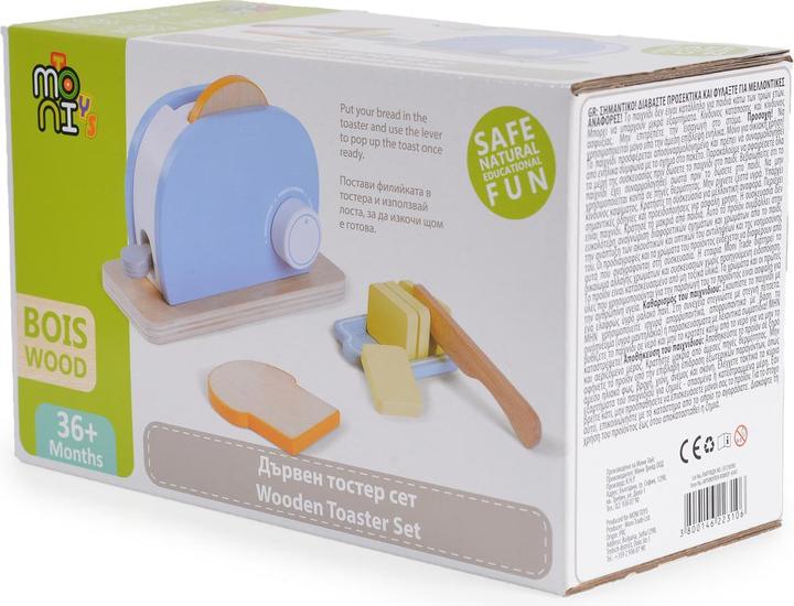 Produktbild Moni Spielzeug Toaster 4341 Set
