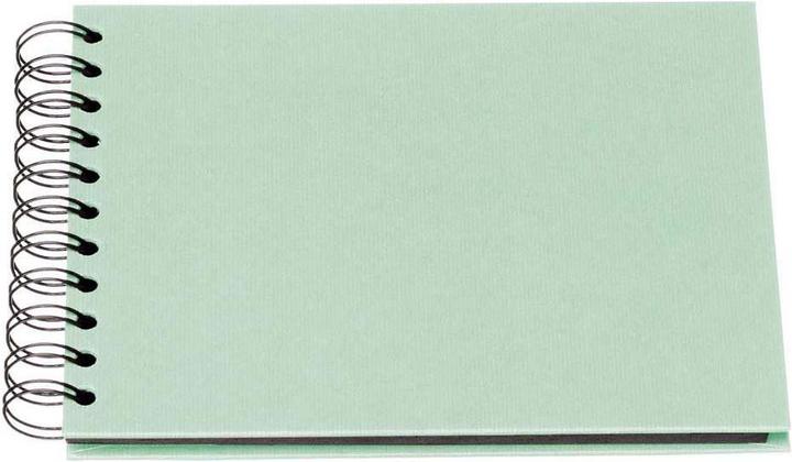 Produktbild Rössler Fotoalbum S.O.H.O. Mint Hellgrün Schwarze Seiten (19.5 x 14.5 cm)