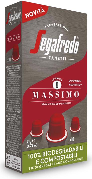 Produktbild Segafredo Kaffeekapseln Massimo 10 Stück