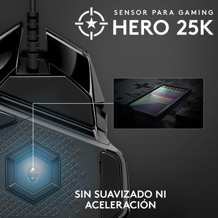 Produktbild Logitech G G502 Hero (Kabelgebunden)