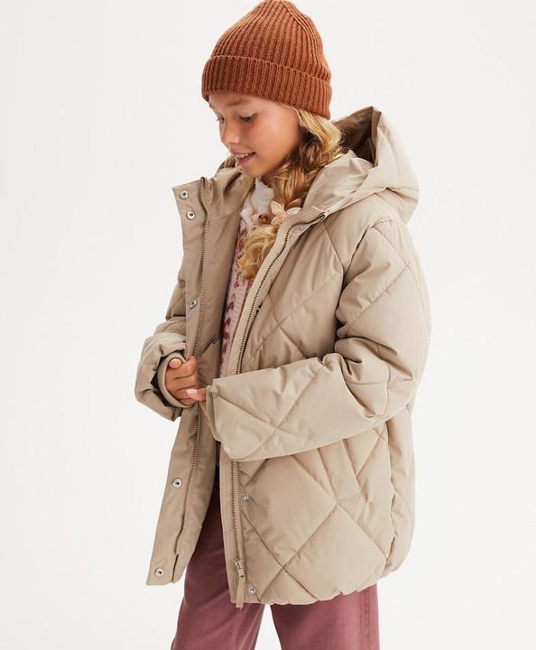 Produktbild La Redoute Collections Gesteppte Winterjacke mit Kapuze und Fleecefutter