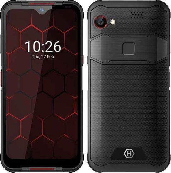 Actual product image Myphone HAMMER Blade 3 (6.2 inch) Dual SIM Android 10.0 USB Type-C (64 GB, Black, 6.20", SIM + eSIM, 48 Mpx, 4G)