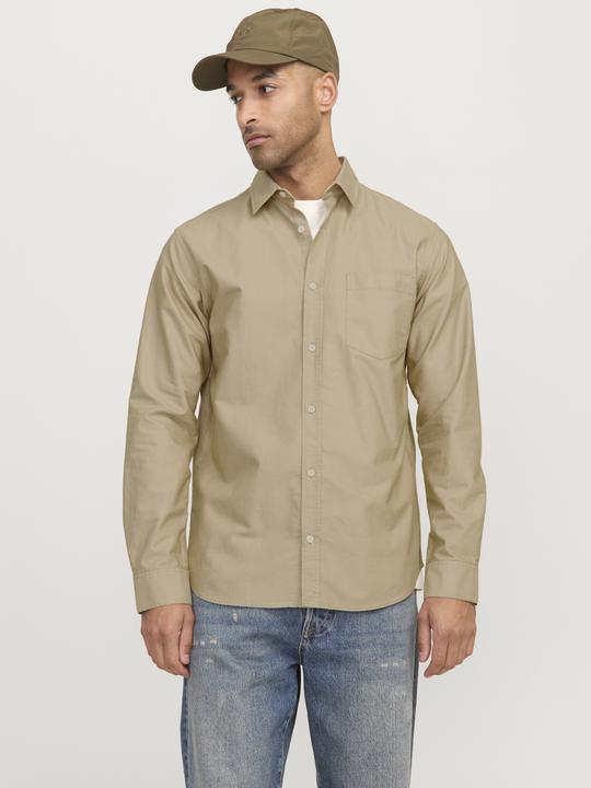 Actual product image Jack & Jones Rddlesner Oxford Solid Shirt L/S Noos (L)