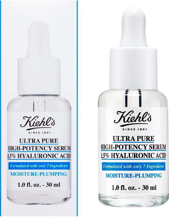 Actual product image Kiehl's Pure Serum Moisture-Plumping Hyaluronic Acid 1.5% (30 ml)