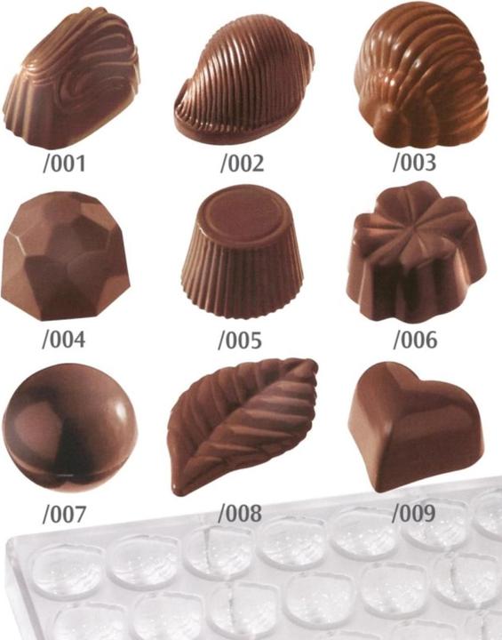 Actual product image Contacto Chocolate mould snail shell