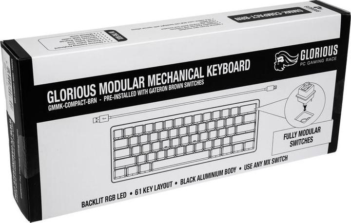 Immagine prodotto Glorious PC Gaming Race GMMK Compact (US, Cablato)
