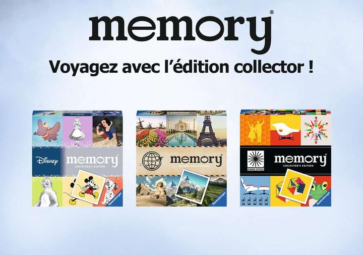 Produktbild Ravensburger Collector's memory EAMES (Französisch, Portugiesisch, Deutsch, Italienisch, Englisch, Niederländisch)