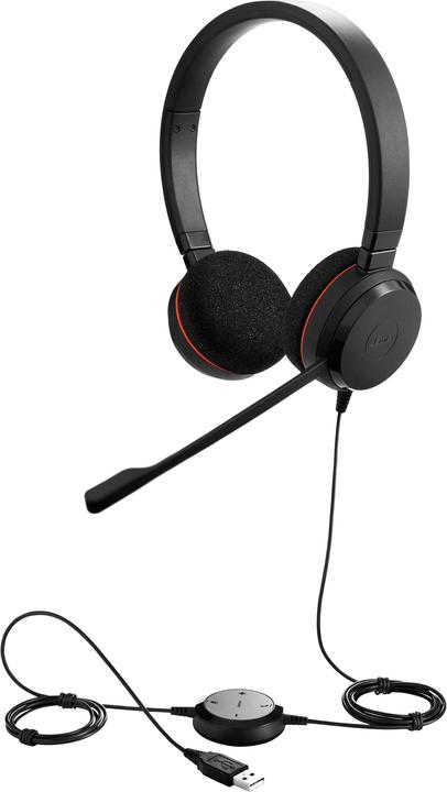 Produktbild Jabra Evolve 20 MS Stereo (Kabelgebunden, USB-A)