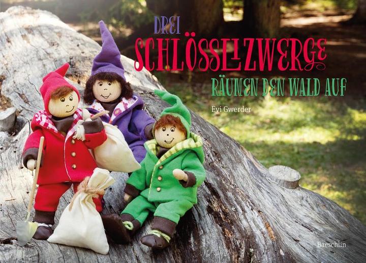 Actual product image Three Schlösslizwerge clean up the forest (German, Evi Gwerder)