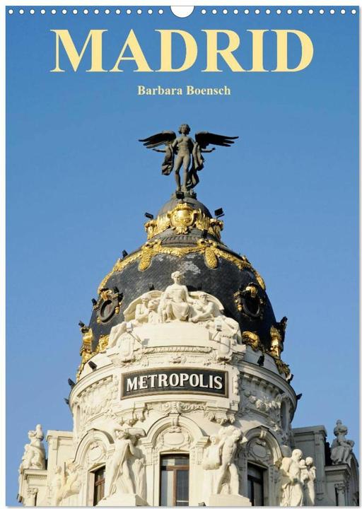 Produktbild Madrid (Wandkalender 2025 DIN A3 hoch), Monatskalender (A3, Deutsch)