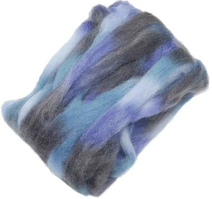 Heyda Filzwolle Space 25 g, Blau/Türkis