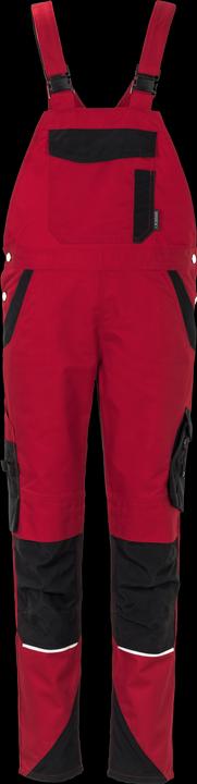 Produktbild Planam Norit Damen Latzhose rot schwarz Grösse 54 (54)