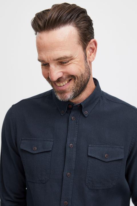 Image du produit FQ1924 FQSteven brushed twill LS shirt - Chemise - 21900516 (M)