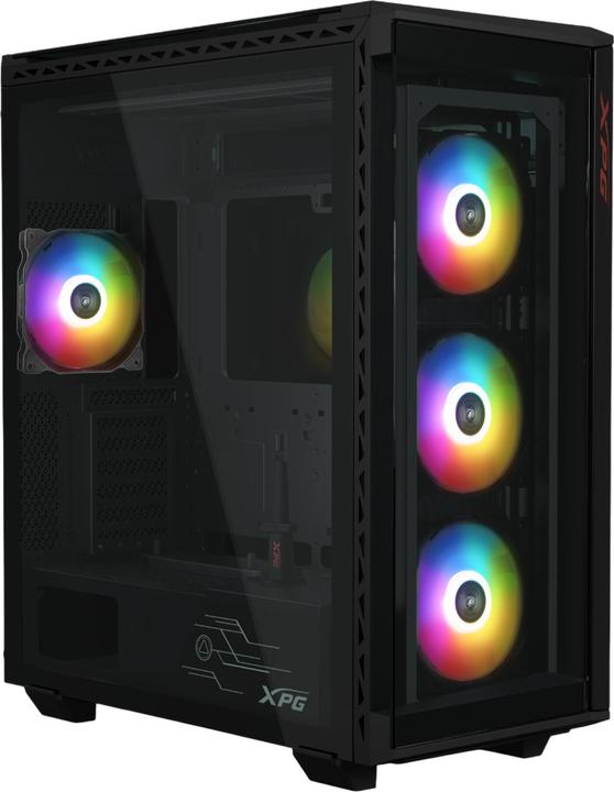 Produktbild XPG BATTLECRUISER II ST Midi-Tower Schwarz (ATX, Mini-ITX, mATX)