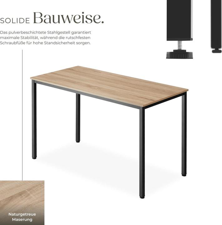 Actual product image tectake Vanport (120 x 60 x 75.5 cm)