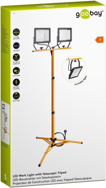Actual product image Goobay LED construction spotlights (8500 lm)