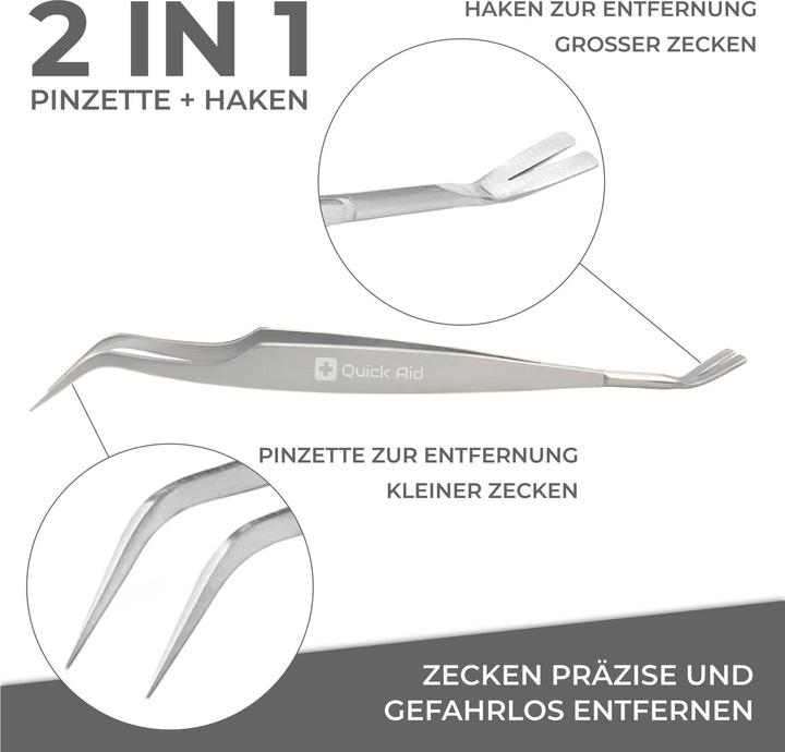 Image du produit Quick Aid Éliminateur de tiques 2 en 1 (498.67 ml)