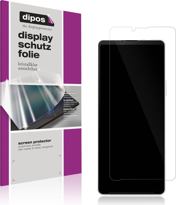 Dipos Schutzfolie Klar für Sony Xperia 10 VI (1 Stück, Sony Xperia 10 VI)