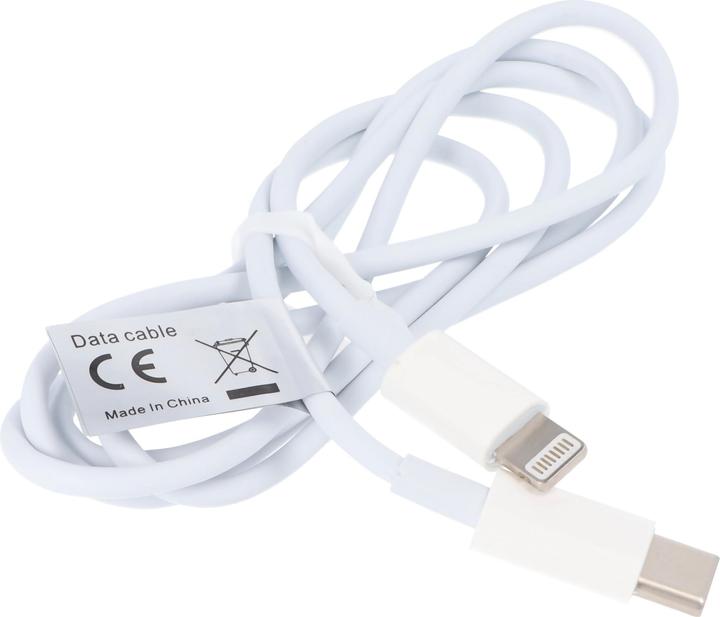 Actual product image AccuCell USB-C Datenkabel für iPhone 11, 12, X, XS, XR (1 m, USB 2.0)