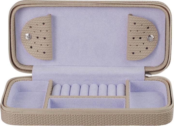 Actual product image Windrose 803950.07 - Zip fastener charm box Corbello taupe