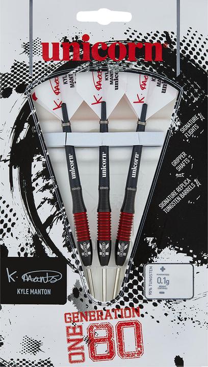 Produktbild Unicorn Generation 180 Kyle Manton Steel Dart 1 Satz (26 g)