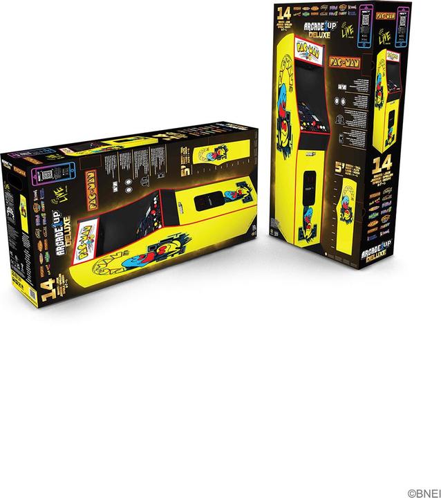 Actual product image Arcade1Up - Pac-Man Deluxe Arcade Machine