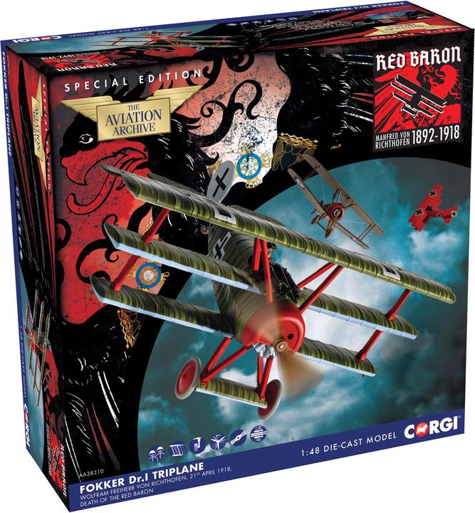 Image du produit Hornby Fokker DR.1 Triplane, Wolfram v.Richthofen-1918