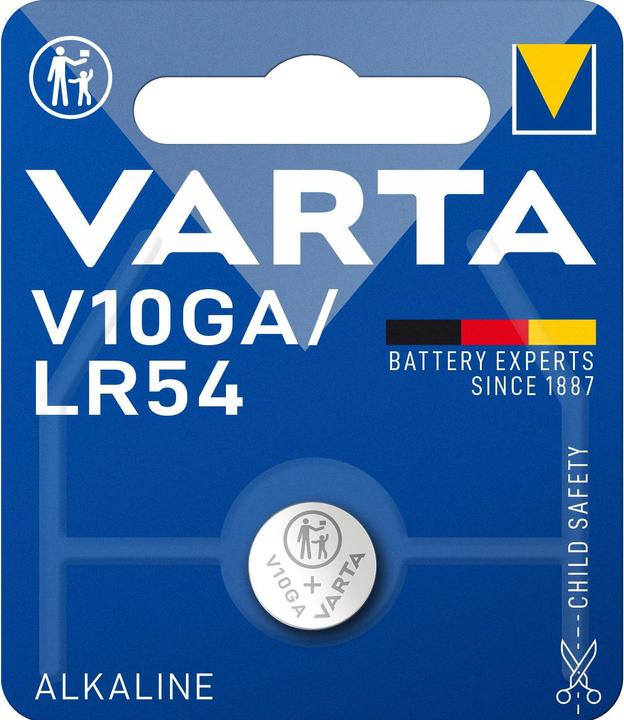 Image du produit Varta V10ga (1 pcs, AG10, 70 mAh)