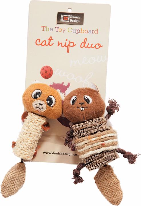 Produktbild Danish Design Chip + Chap Duo (Plüschspielzeug Katze)